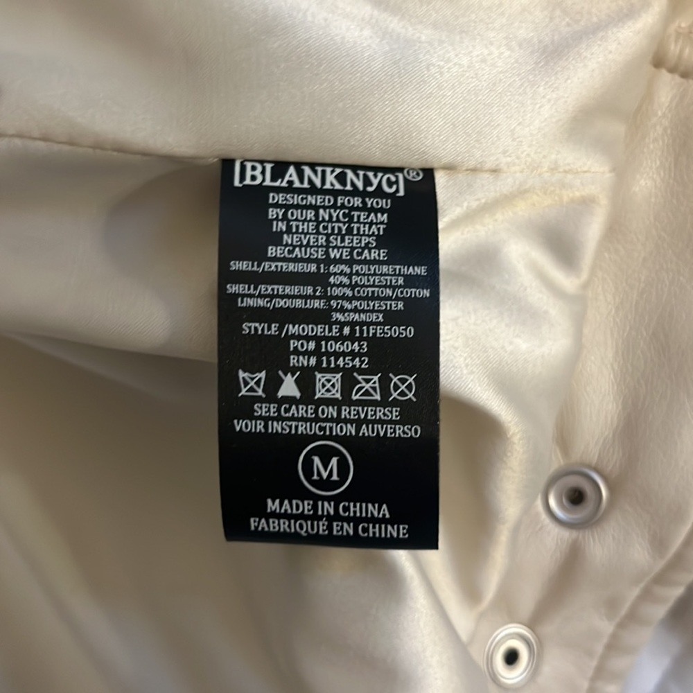 Blank Leather Jacket - image 6